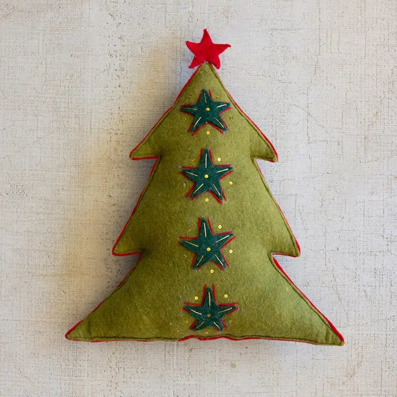 Felt Christmas Pillow