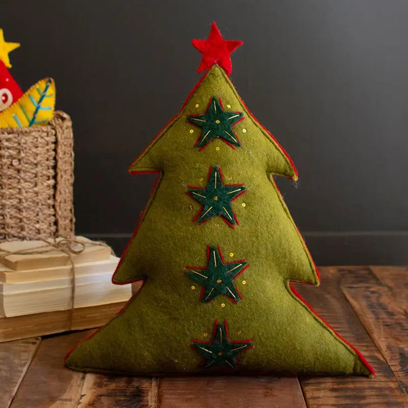 Felt Christmas Pillow