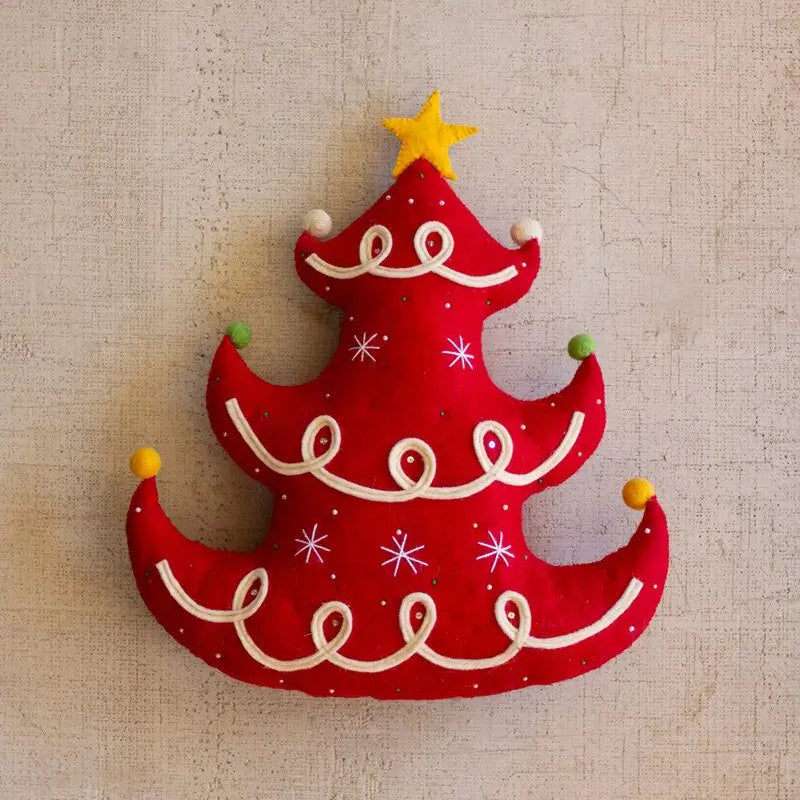 Felt Christmas Pillow
