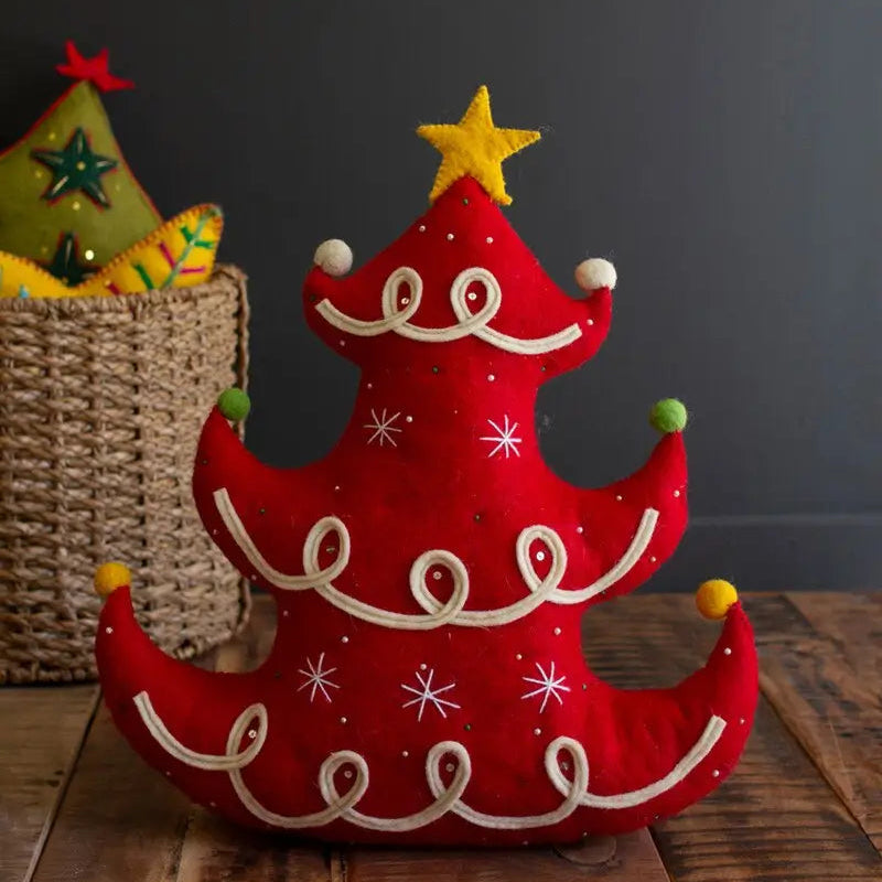 Felt Christmas Pillow