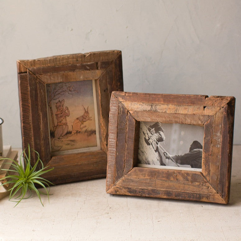 Recycled Wood Frame Set