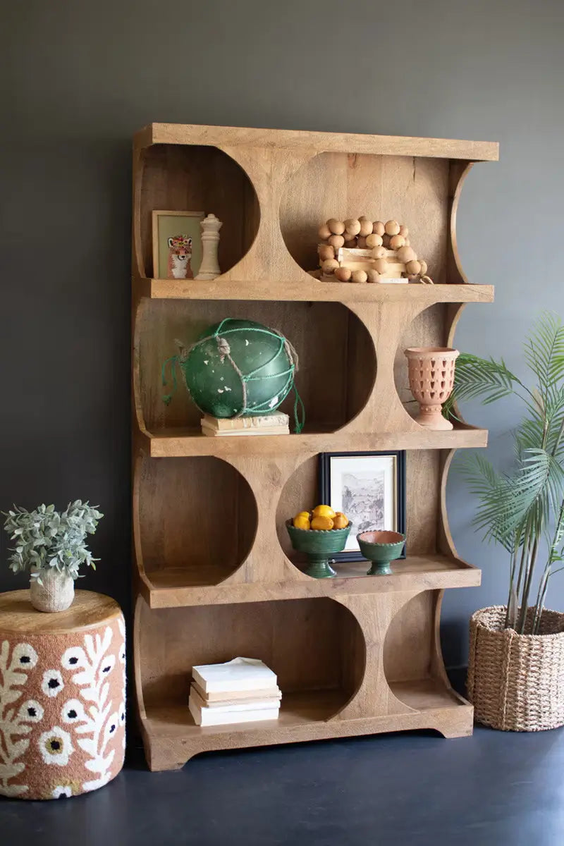 The Arches Wooden Display Bookshelf