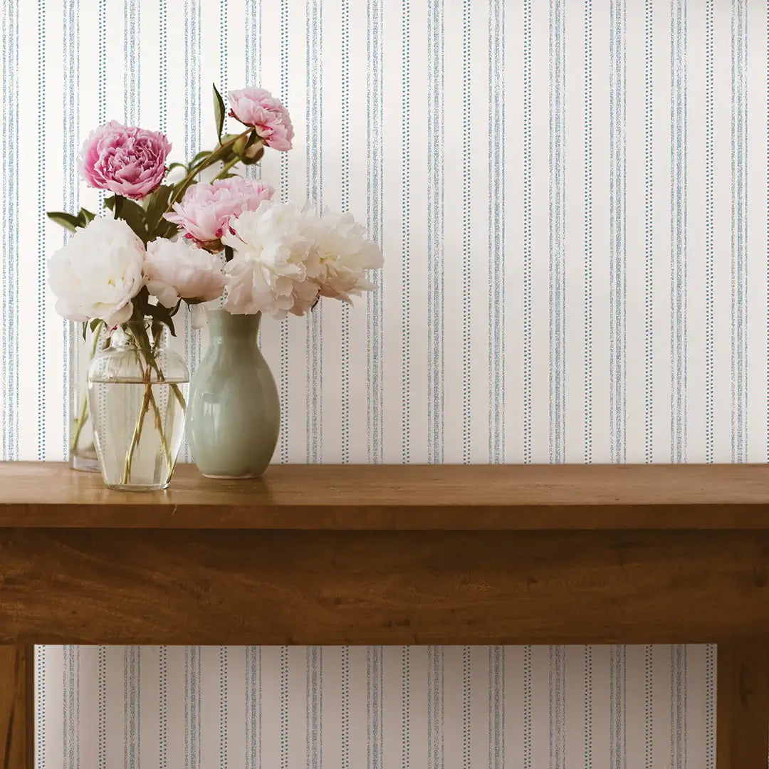 Nautical Stripe Peel & Stick Wallpaper