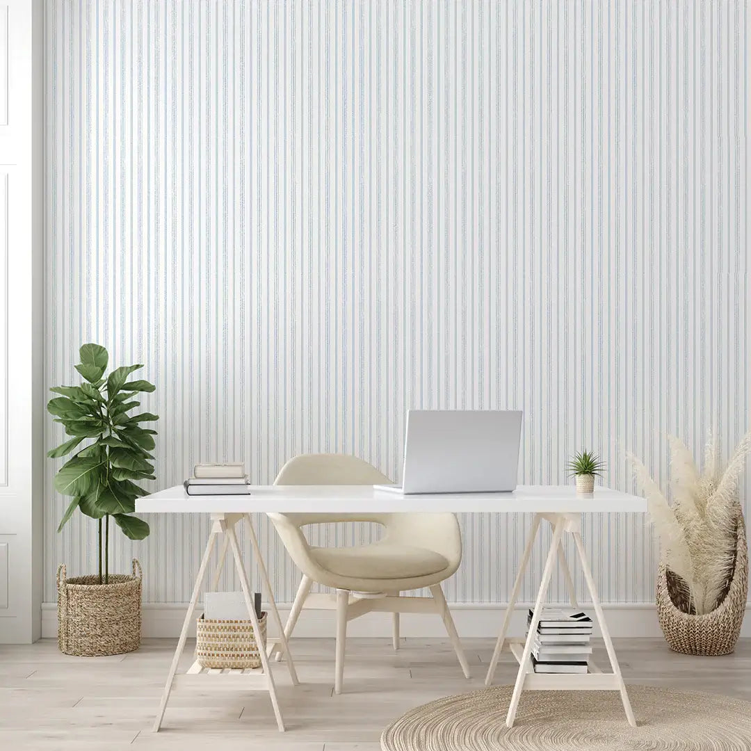 Nautical Stripe Peel & Stick Wallpaper