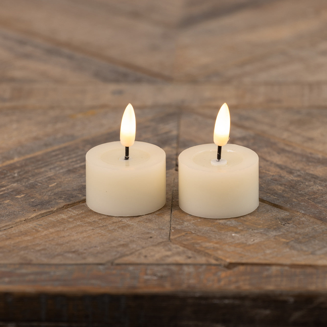 3D Flame Tealight Candles Set