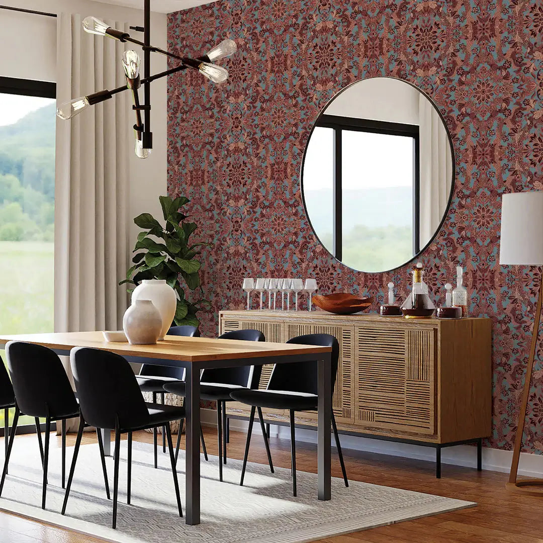 Ornate Medallion Peel & Stick Wallpaper