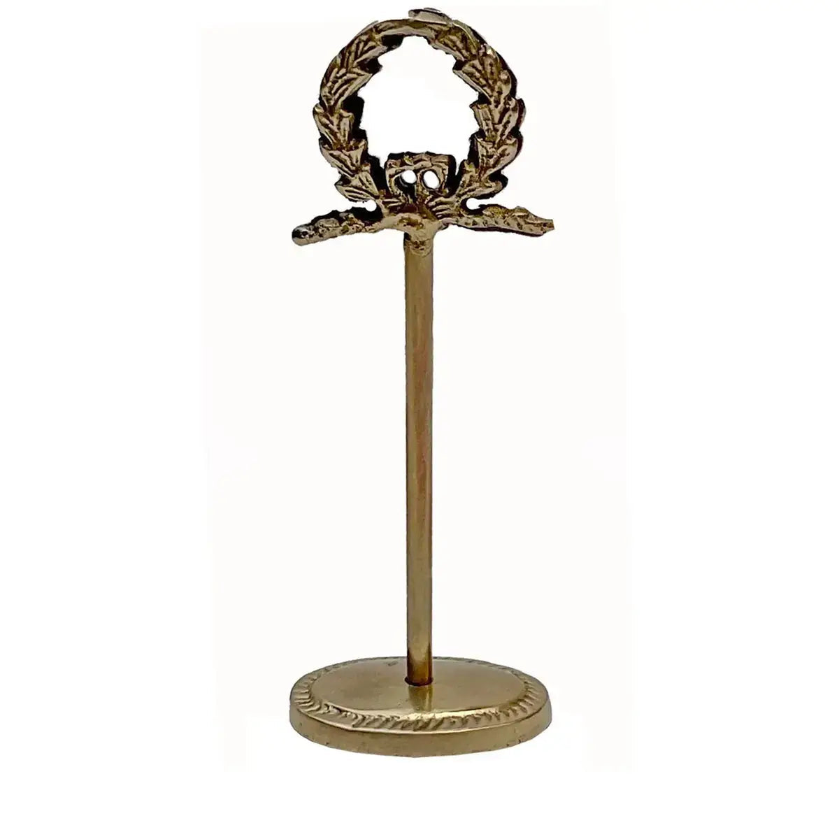 Antique Gold Place Card Holder Set