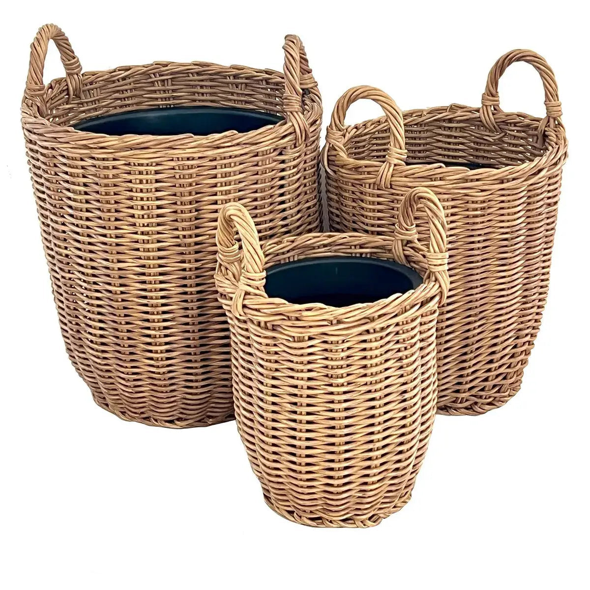 Poly Weave Plant Basket Set