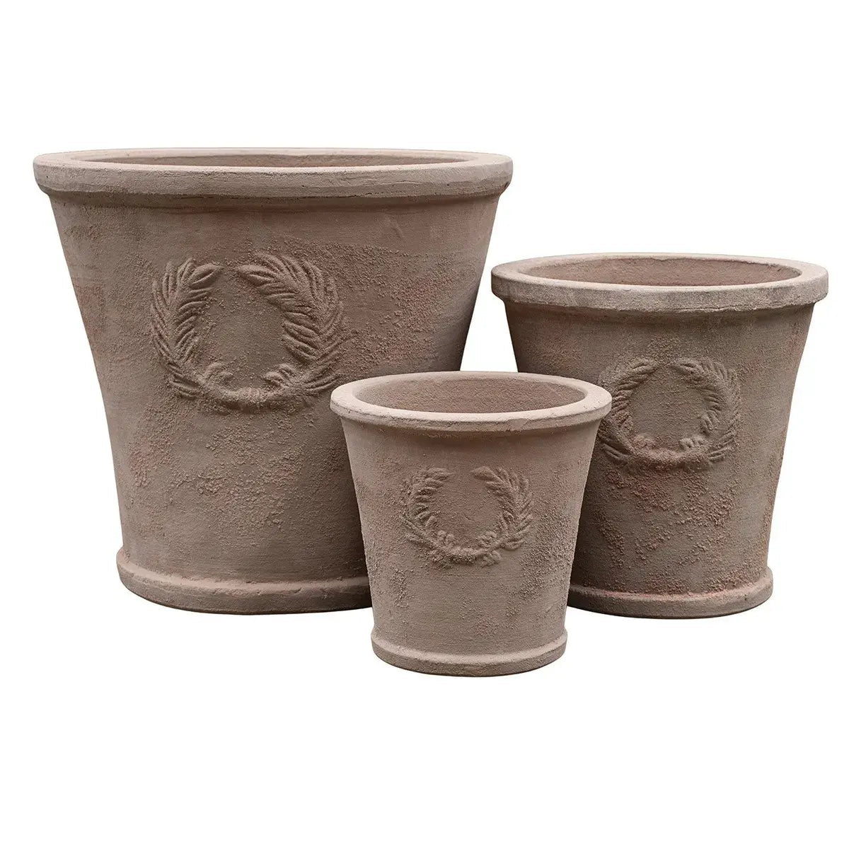 Cesare Terra Cotta Pot Set