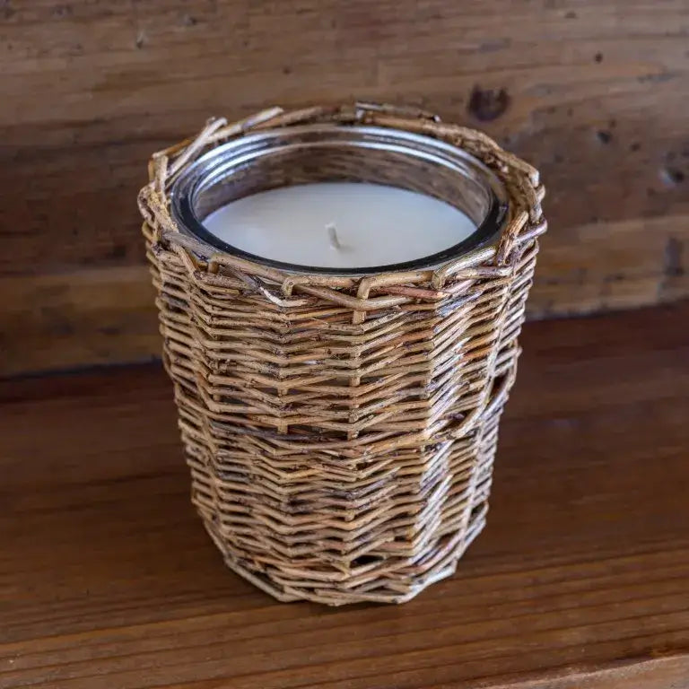 Bourbon Chestnut French Willow Candle