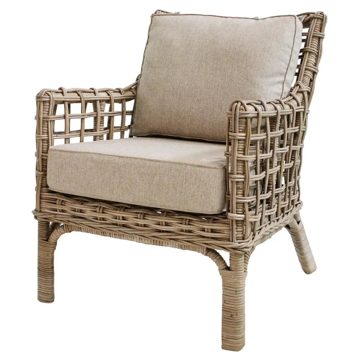 Trellis Rattan Armchair