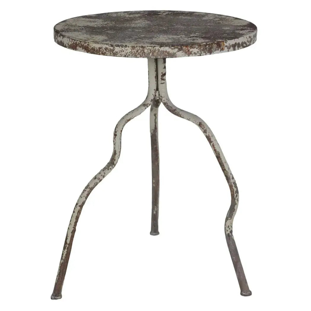 Iron Blanc Sidetable Antique White