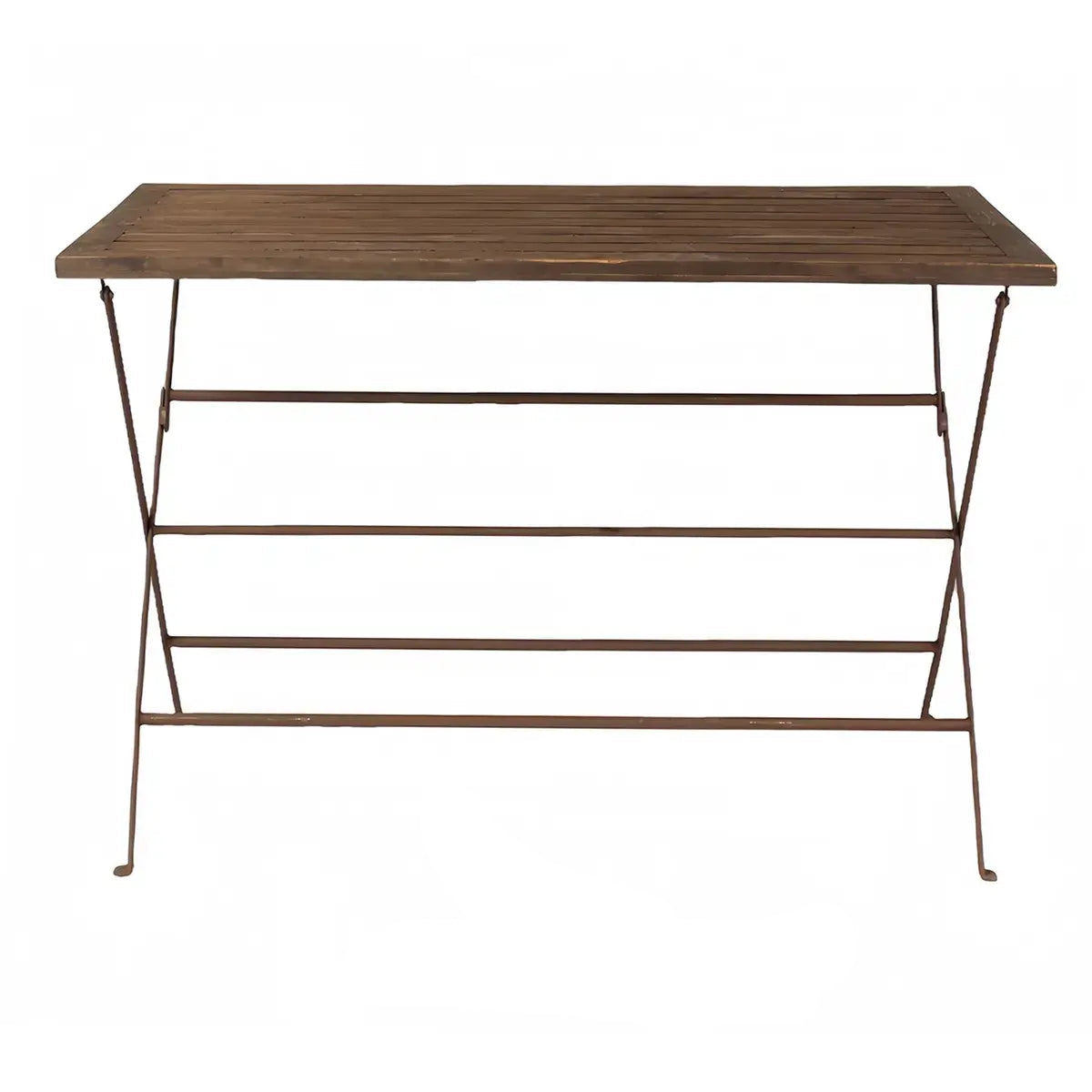 Sonoma Wood & Iron Winery Table