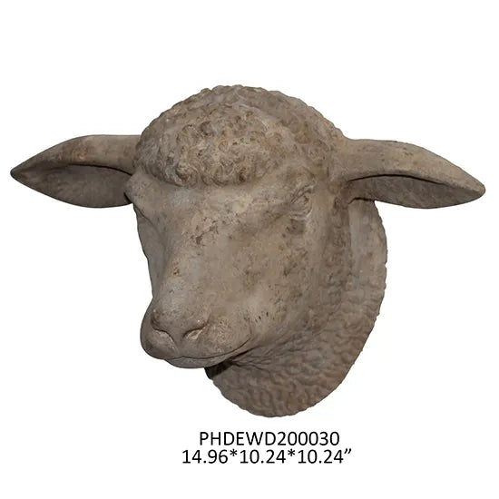 Decorative Weathered Sheep's Head