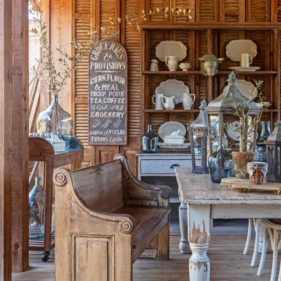 Provisions Metal Advertising Sign