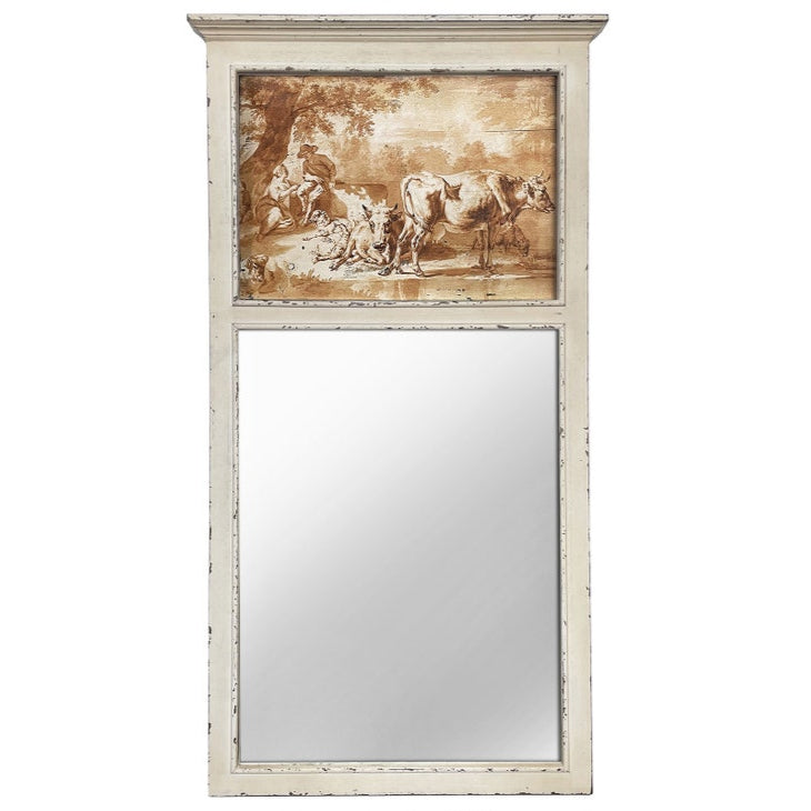 Pastoral Trumeau Mirror