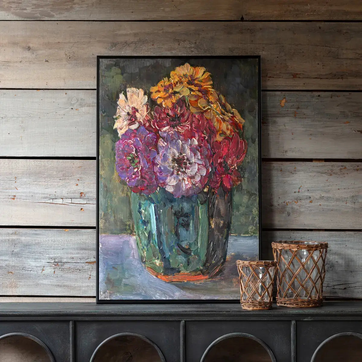 Summer Zinnias Remarque