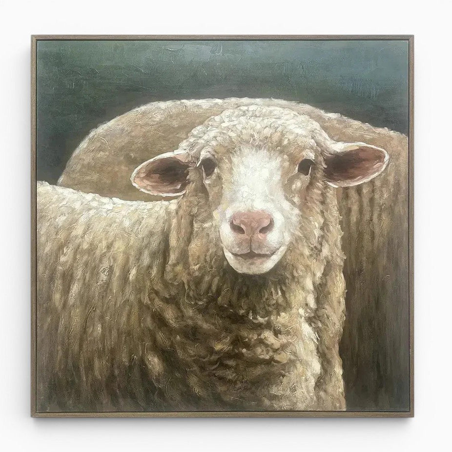 Curious Lamb Remarque