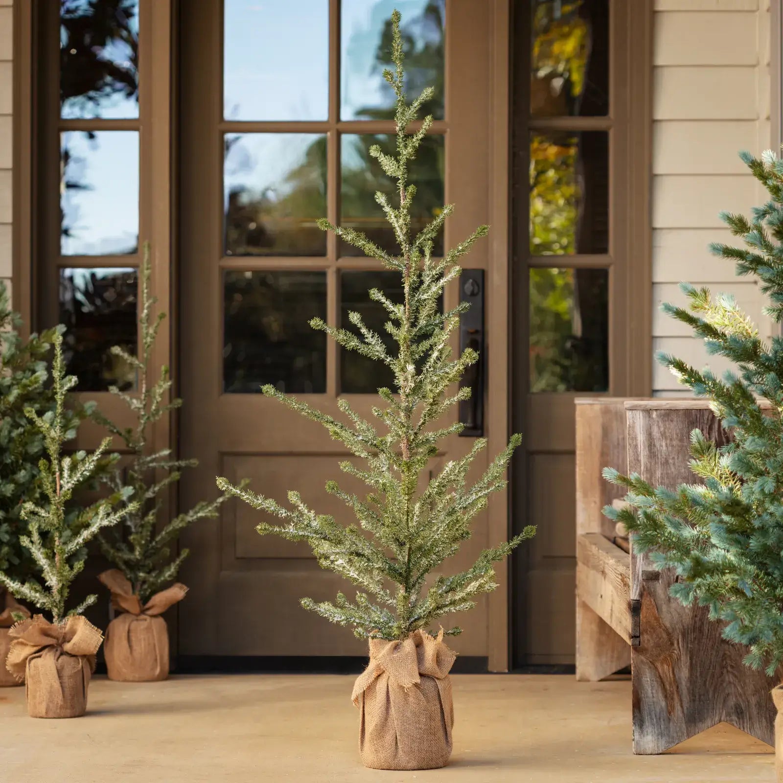 Iced Alpine Tree Set