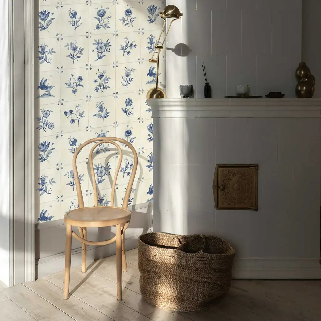 Azulejo Tile Textured Peel & Stick Wallpaper
