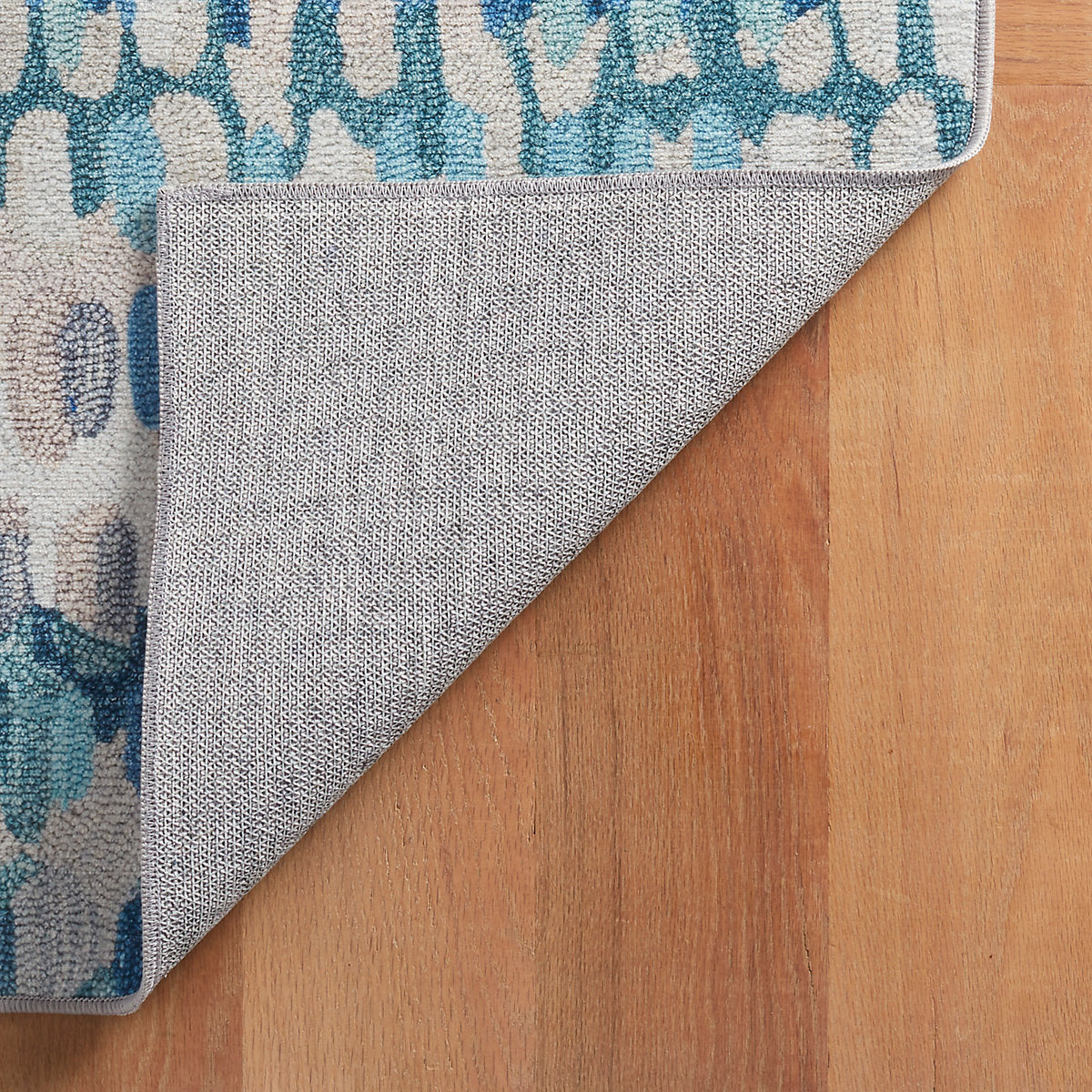 Paint Chip Natural Machine Washable Rug