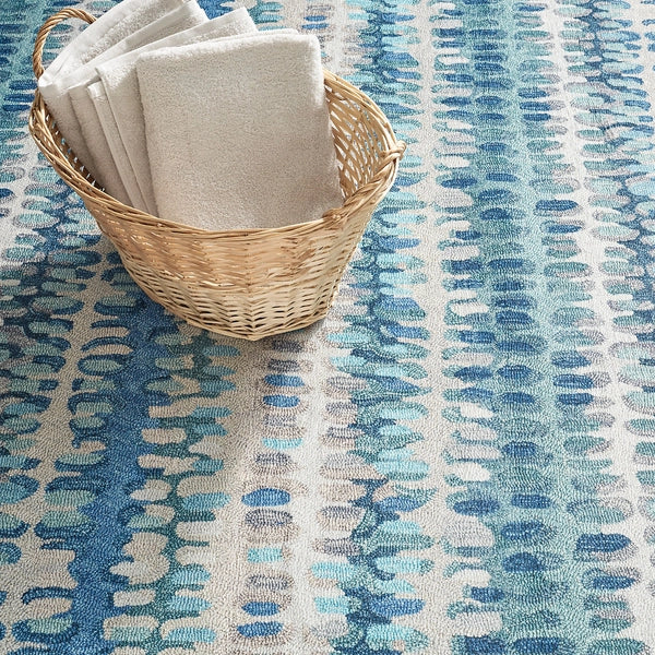 Paint Chip Natural Machine Washable Rug