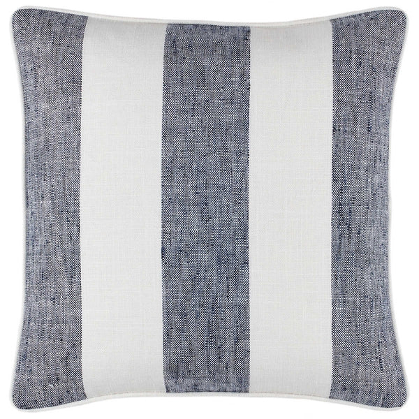 Pine Cone Hill Awning Stripe Navy Indoor/Outdoor Pillow