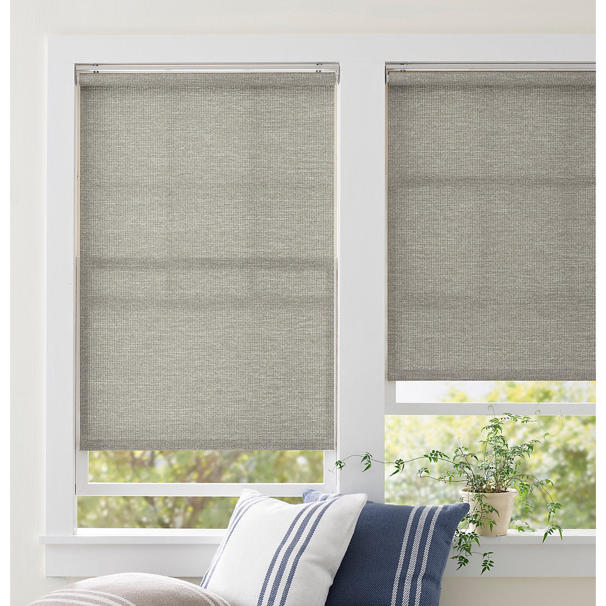 Pine Cone Hill Ridge Cordless Roller Grey Shade