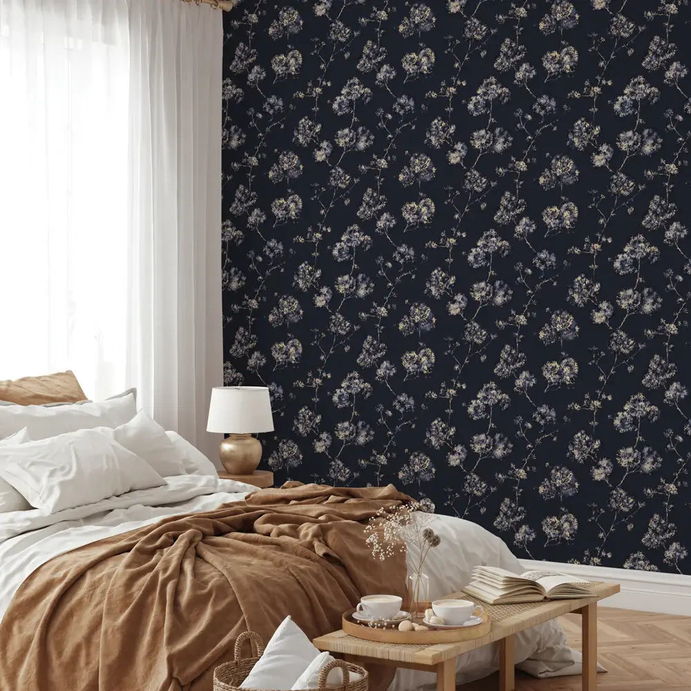Sun Bleached Floral Peel & Stick Wallpaper