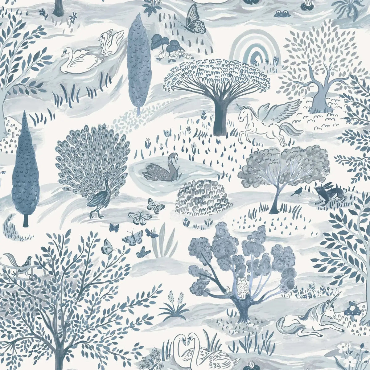 Into The Forest Peel & Stick Wallpaper