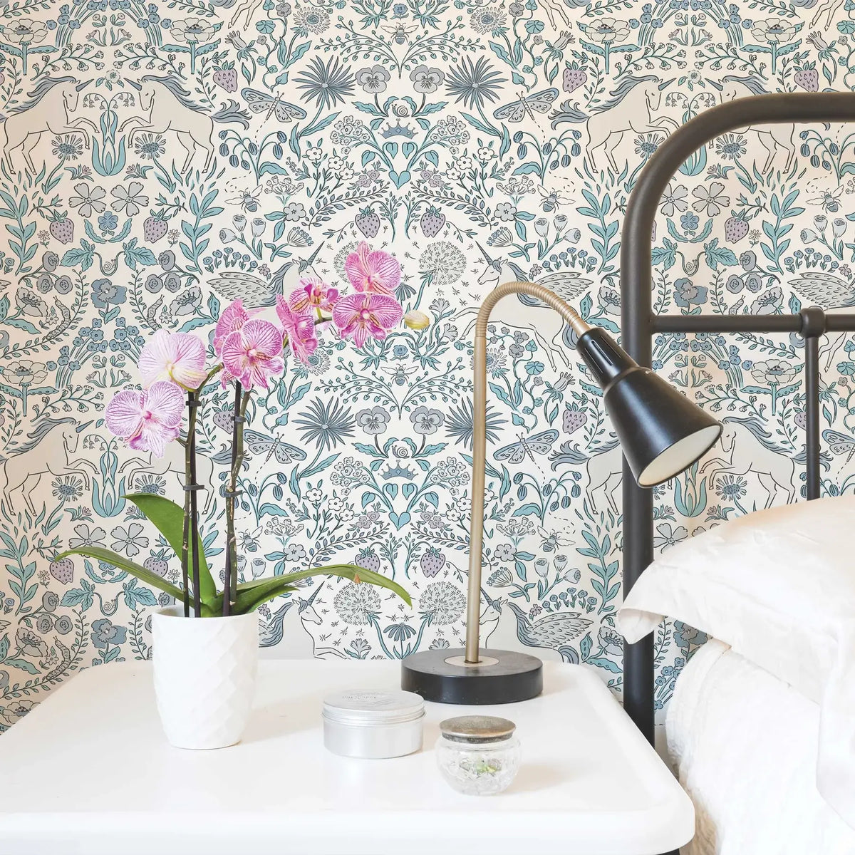 Unicorn Garden Peel & Stick Wallpaper