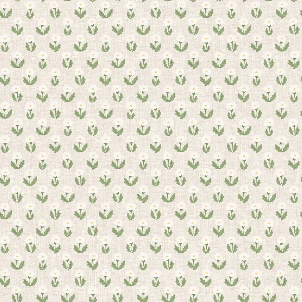 Dandelion Block Print Peel & Stick Wallpaper