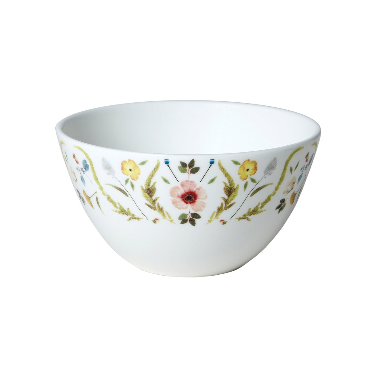 Scandinavian Floral Cereal & Soup Bowl