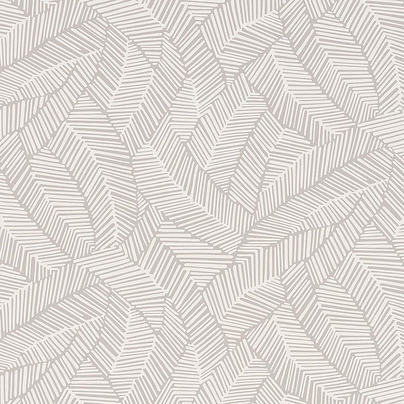 Schumacher Abstract Leaf Print Wallpaper