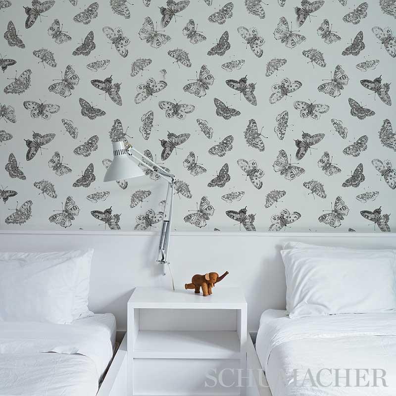 Schumacher Burnell Butterfly Wallpaper | A Cottage in the City