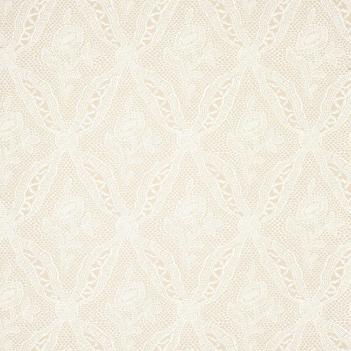 Schumacher Cosette Lace Wallpaper