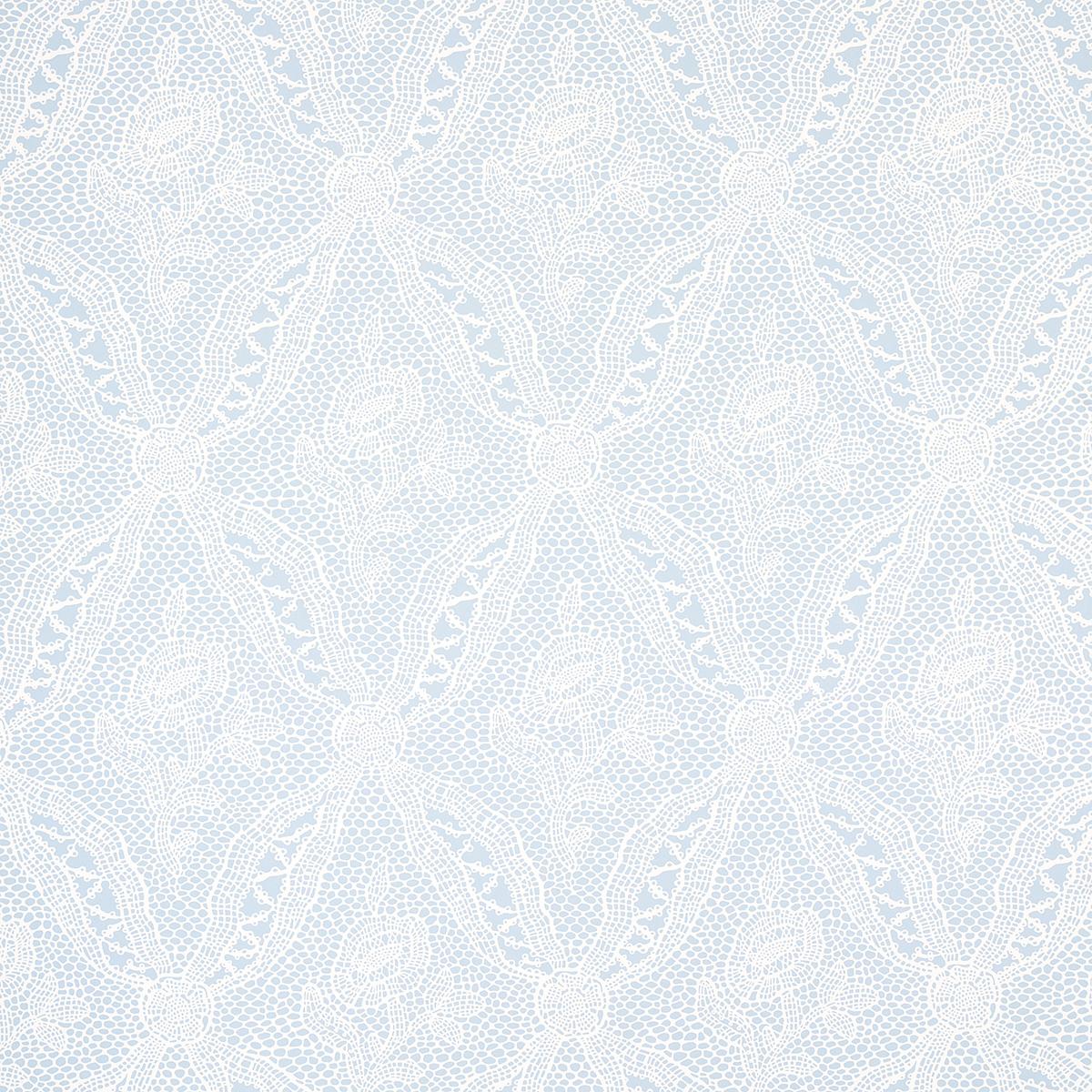 Schumacher Cosette Lace Wallpaper