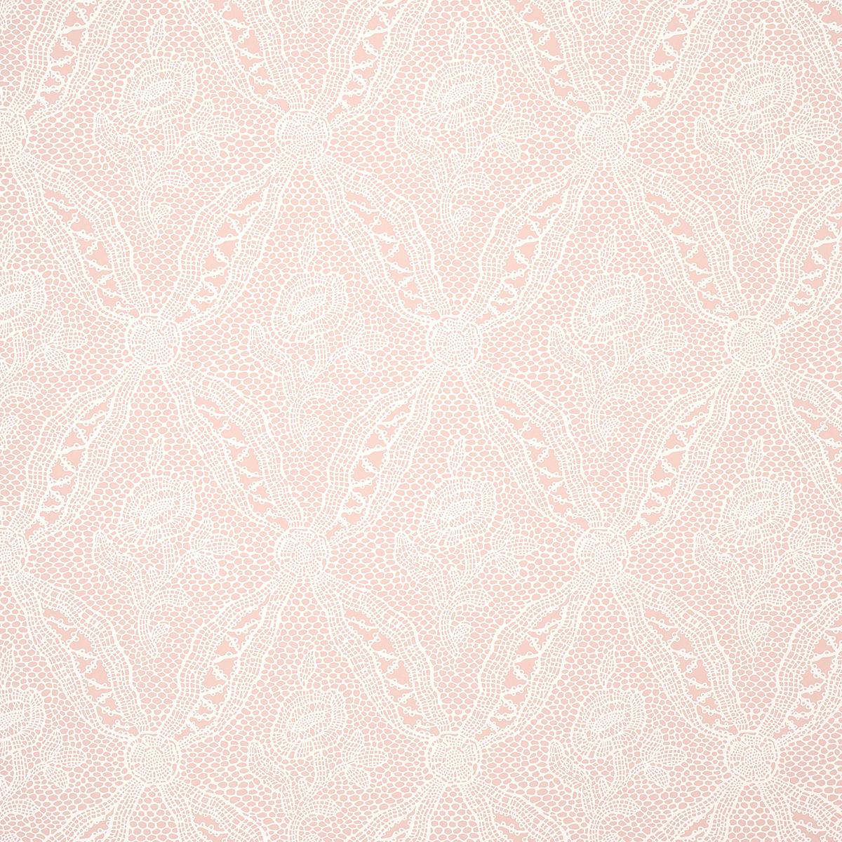Schumacher Cosette Lace Wallpaper