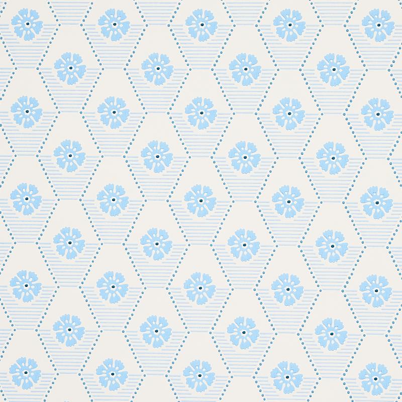 Schumacher Hive Bloom Print Wallpaper