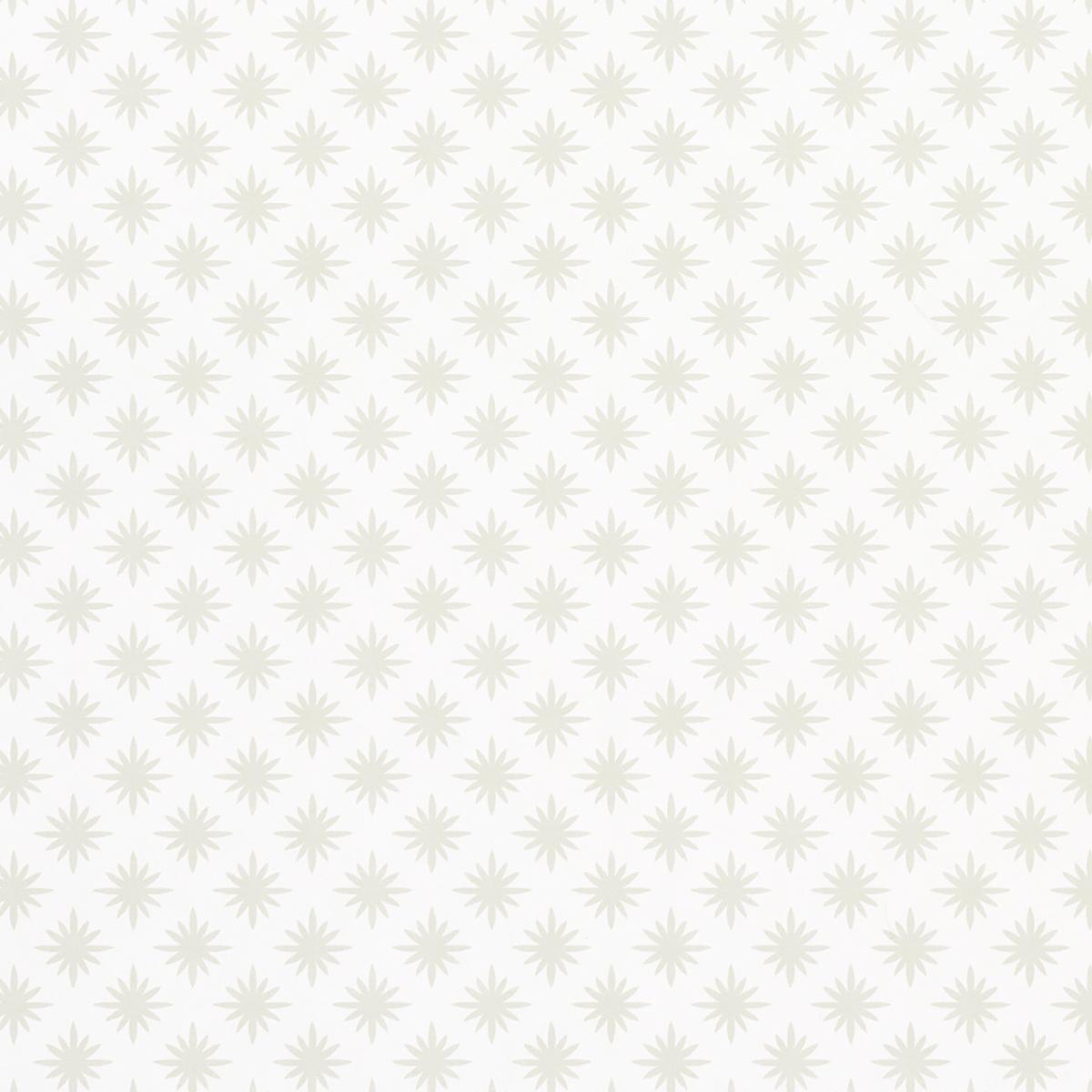 Schumacher Star Anise Mink Print Wallpaper