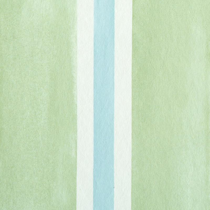 Schumacher Watercolor Stripe Wallpaper