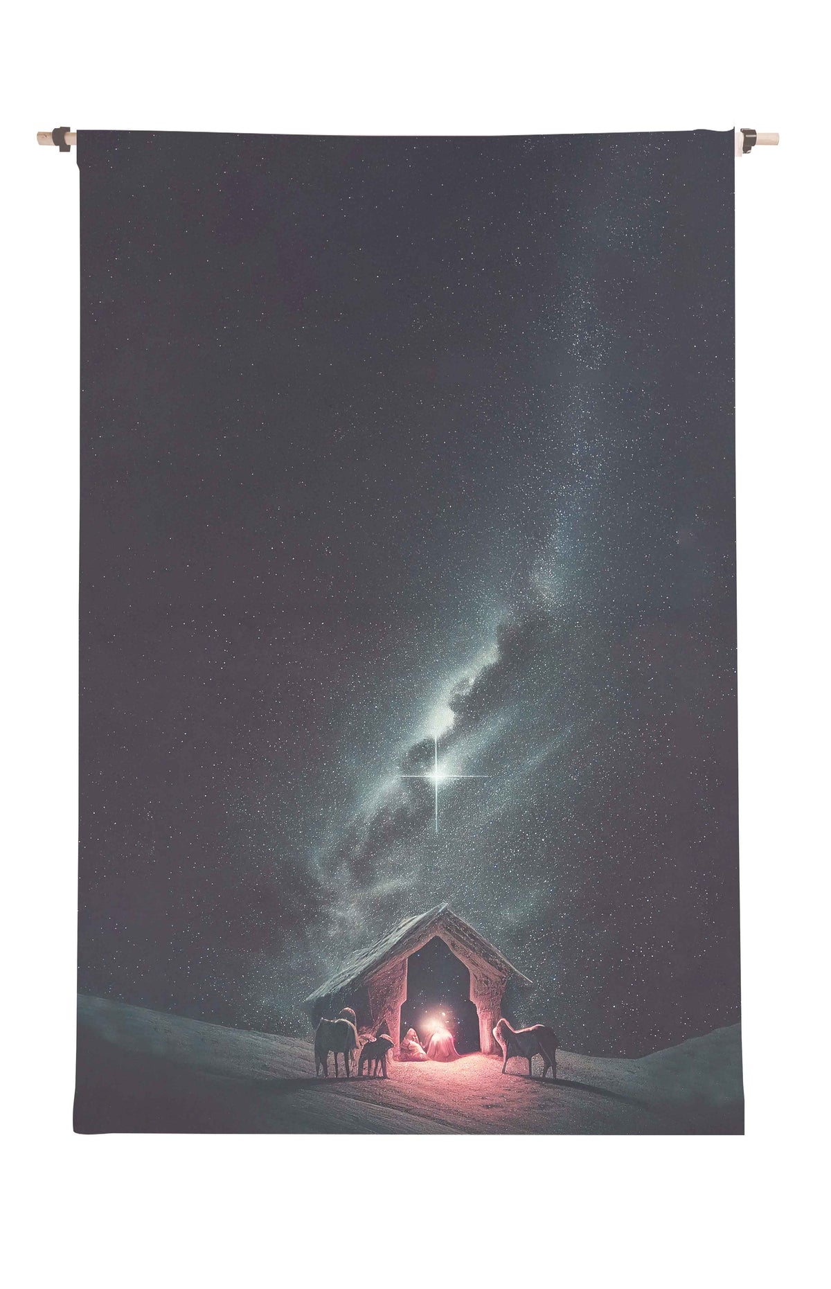 Starry Nativity Scroll