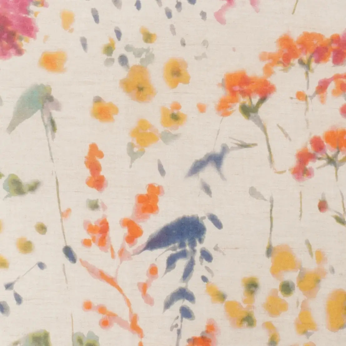 Pine Cone Hill Pressed Flowers Curtain Panel