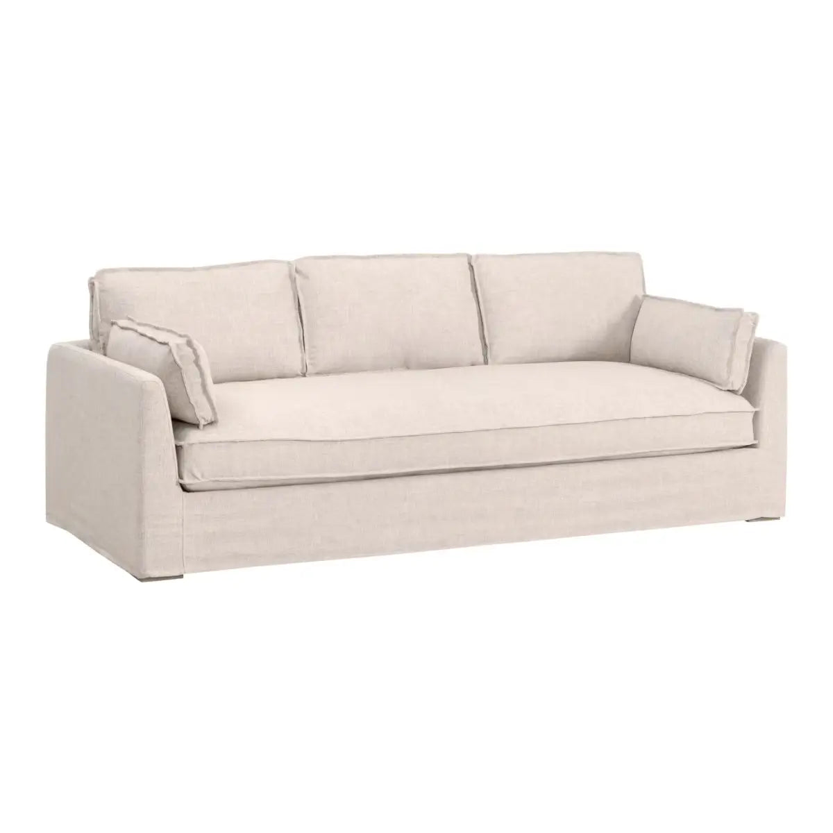 Thea Outdoor Taper Arm Slipcover Sofa