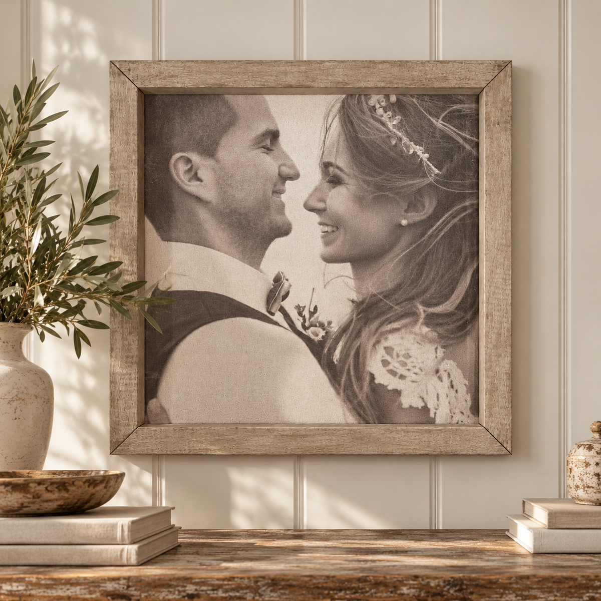 Thin Canvas Photo Frame
