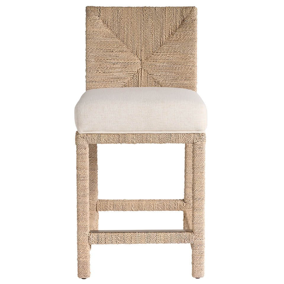 Oasis- Coastal Living Home Collection Abaca Counter Chair