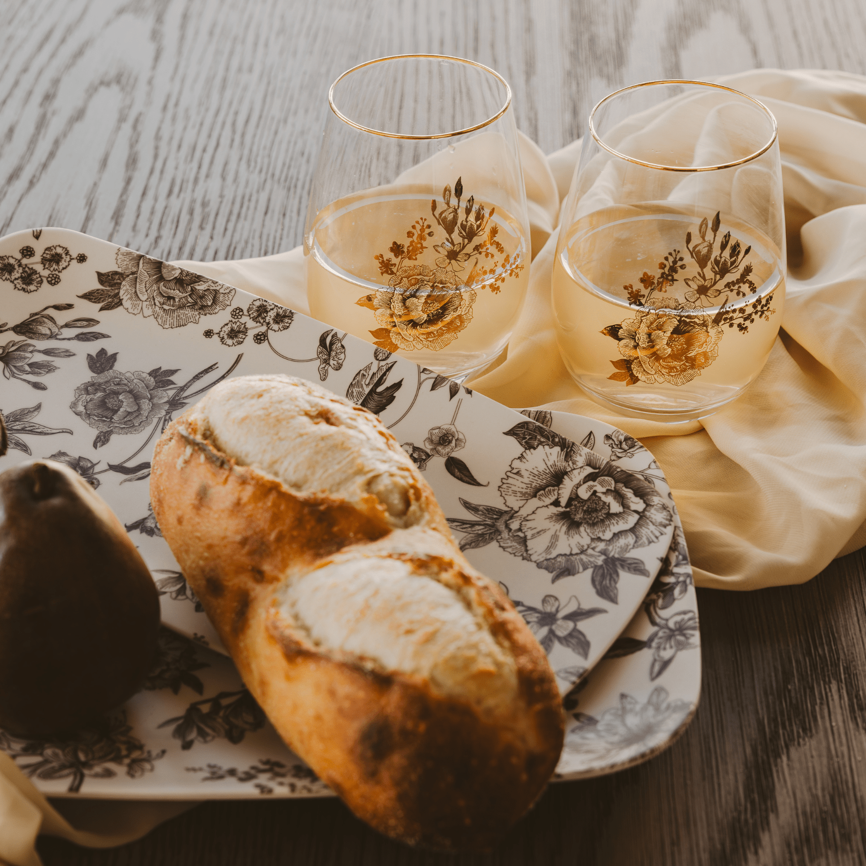 Delft Stemless Wine Glass Boxed Set