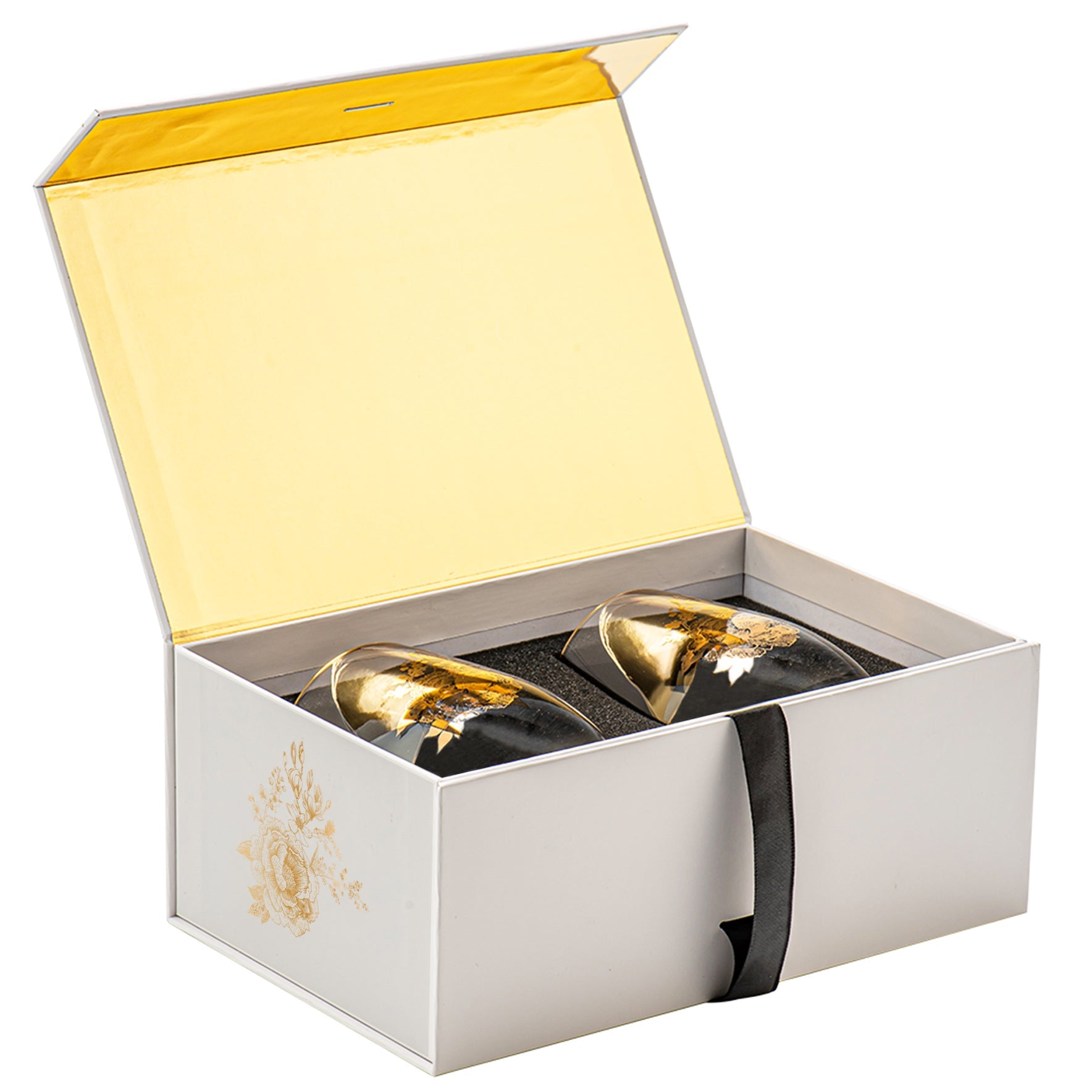 Delft Stemless Wine Glass Boxed Set