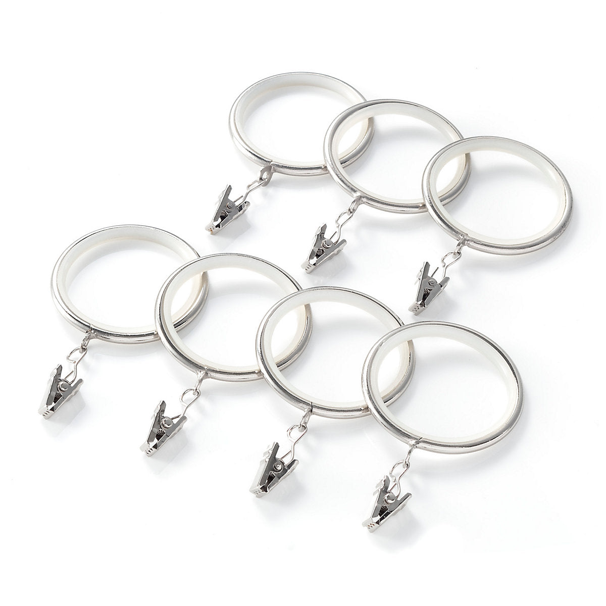 Pine Cone Hill Curtain Clip Polished Nickel Ring