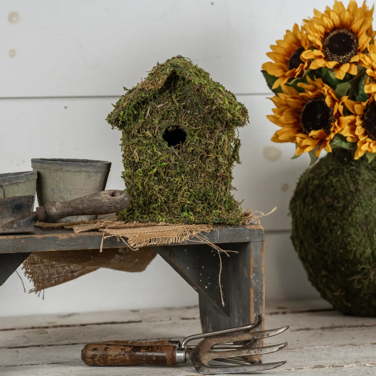 Moss Birdhouse